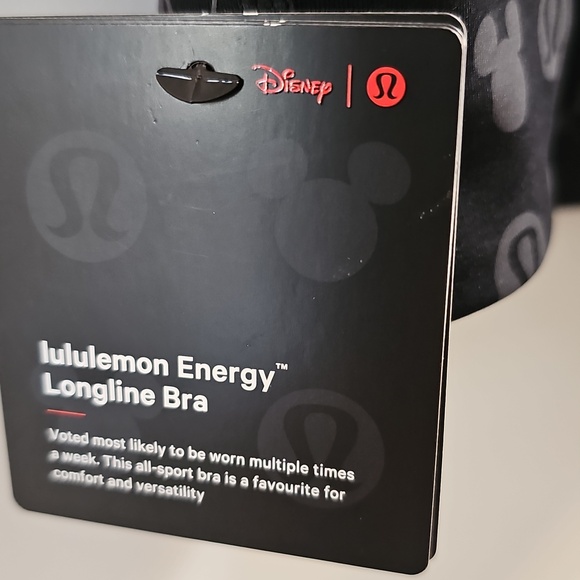 NWT Lululemon Disney Collaboration Energy Bra - Picture 7 of 10
